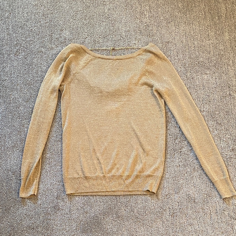 MICHAEL Michael Kors gold shimmery top